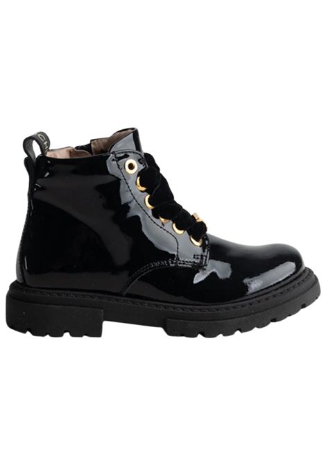 Scarpe bambina nere in pelle verniciata ElISABETTA FRANCHI | F1A5E0381/PIANERO